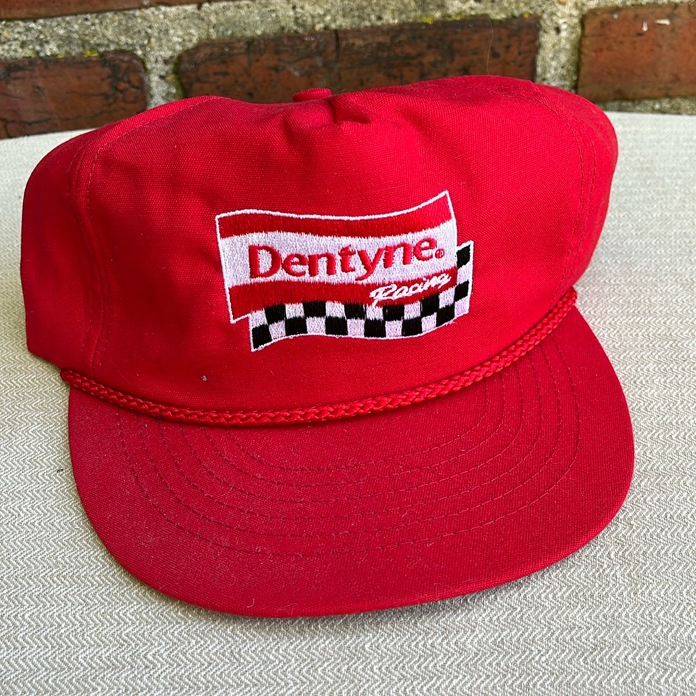Red Dentyne Racing Ball Cap